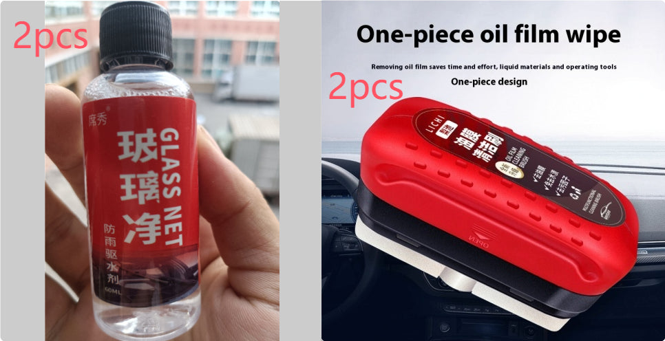 Crystal Clear - Windshield Oil Film Cleaning Brush & Sponge - view 9