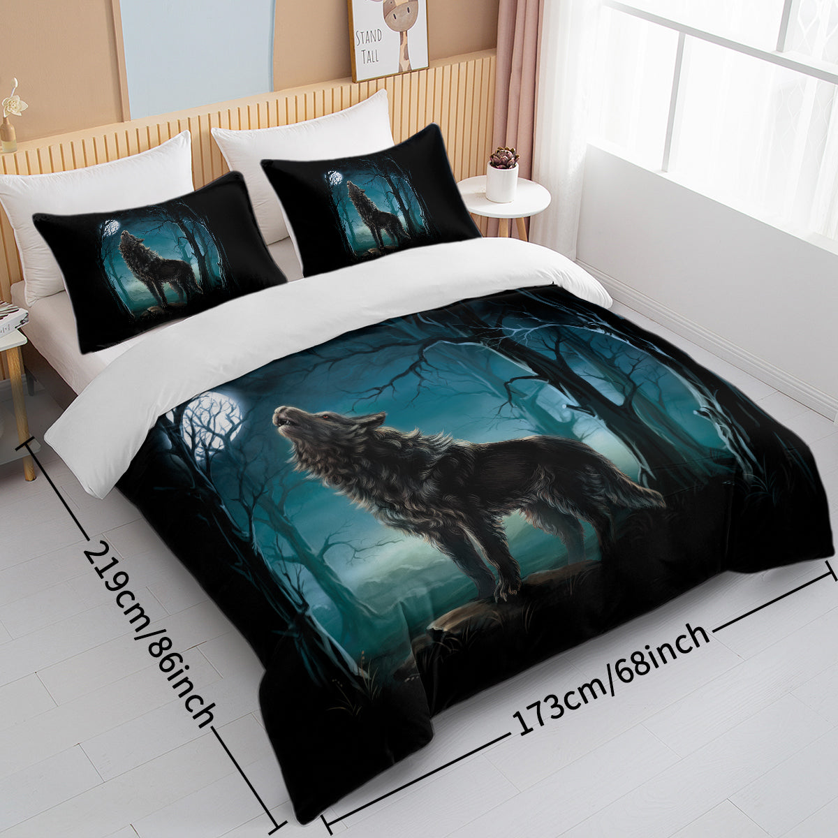 Call of the Wild - Wolf Forest Duvet Cover Set - view 10