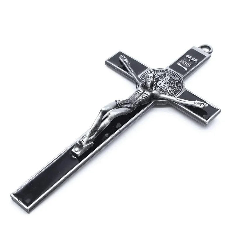 Crossroads - Metal Alloy Wall Crucifix - alternate view