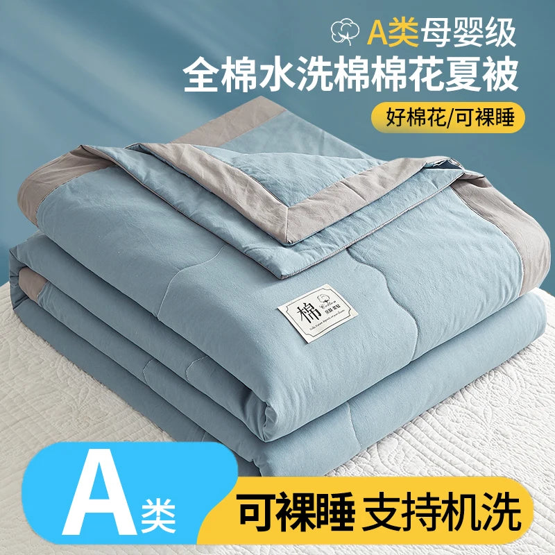 Patchwork Pastoral - Cotton Patchwork Quilt