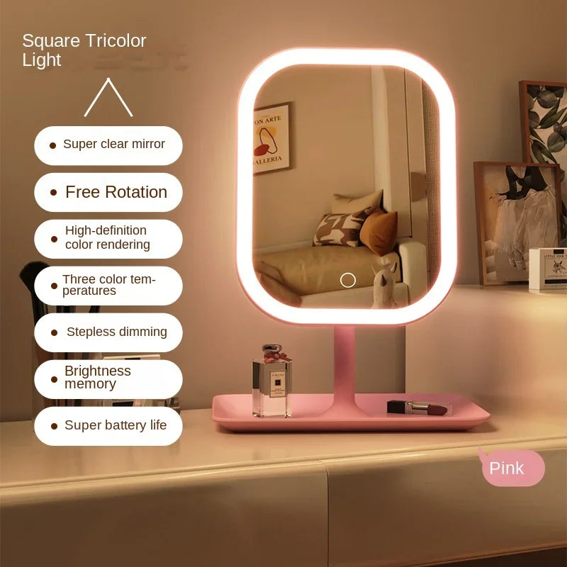 Vanity Glow - Touch-Control LED Vanity Mirror - alternate view