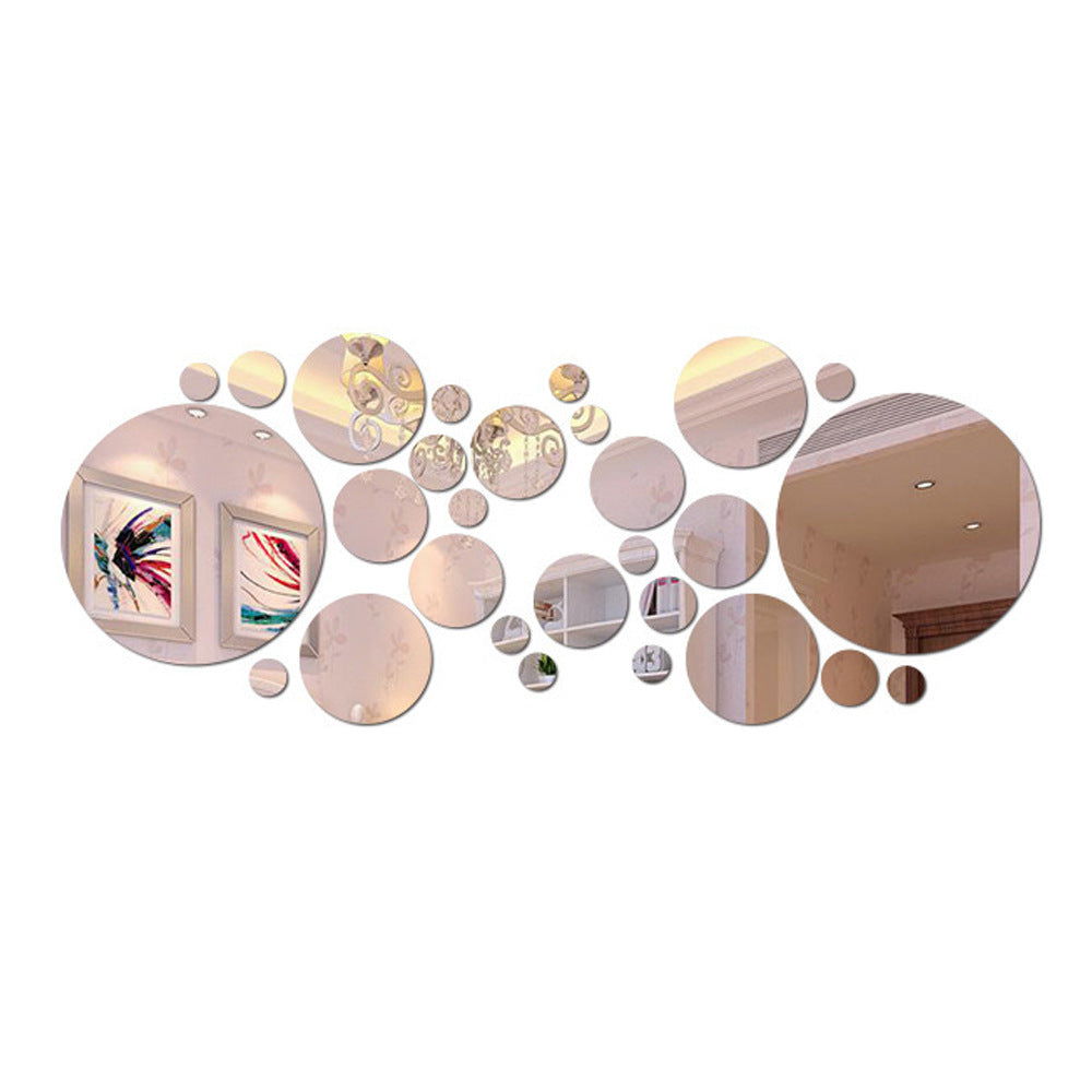 Circle Back - Acrylic Mirror Wall Decal Set - view 11