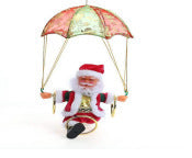 Santa on the Move - Animated Christmas Decoration - alternate view