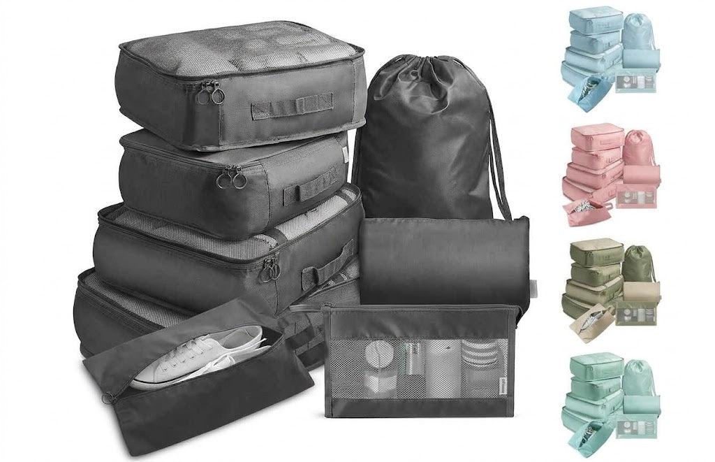 Pack Like a Pro - 8-Piece Travel Packing Cube Set - alternate view