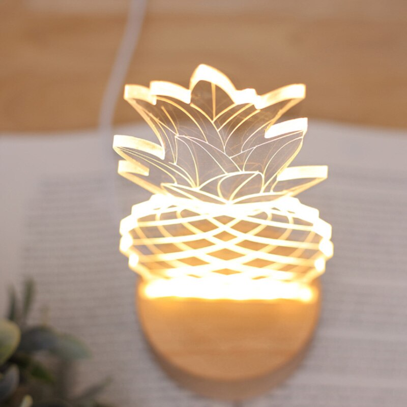 Taste of the Tropics - Pineapple LED Table Lamp - alternate view
