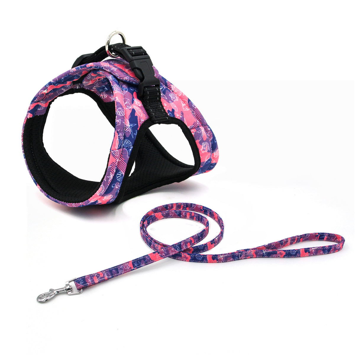 Night Stroll - Reflective No-Pull Dog Harness Vest - lifestyle