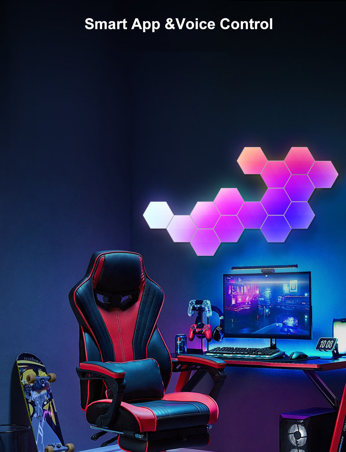 HexaGlow - Modular Light Panels - view 8