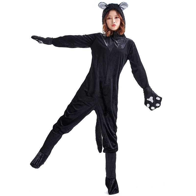 Cat's Meow - Black Cat Halloween Costume - alternate view