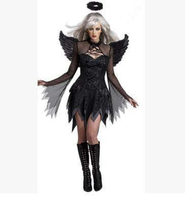Halo There - Angel Halloween Costume - detail view