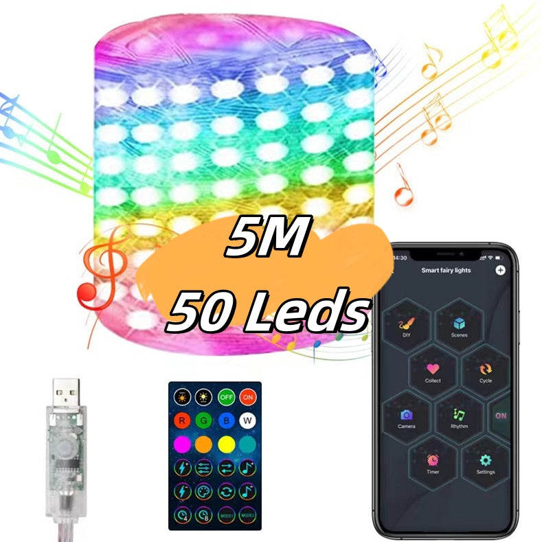 Sleigh the Glow - App-Controlled LED String Lights - view 6