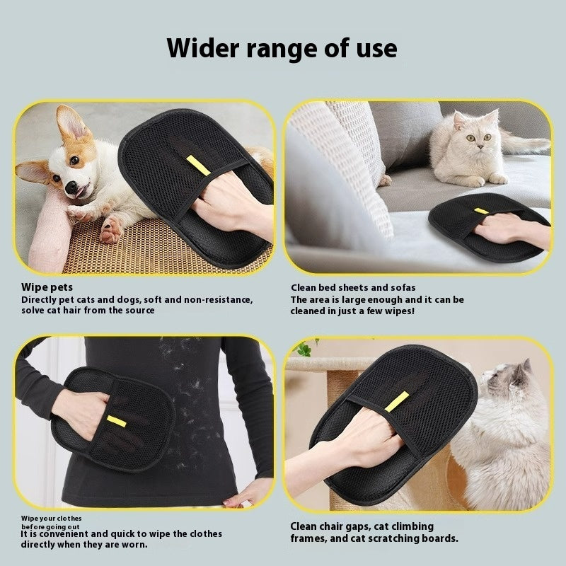 The Fur Whisperer — Silicone Pet Grooming & De-she
