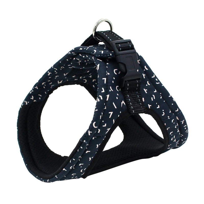 Night Stroll - Reflective No-Pull Dog Harness Vest - detail view