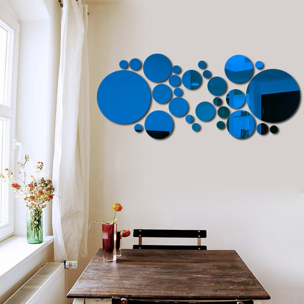Circle Back - Acrylic Mirror Wall Decal Set - view 8