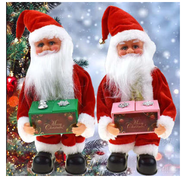 Santa on the Move - Animated Christmas Decoration - view 13