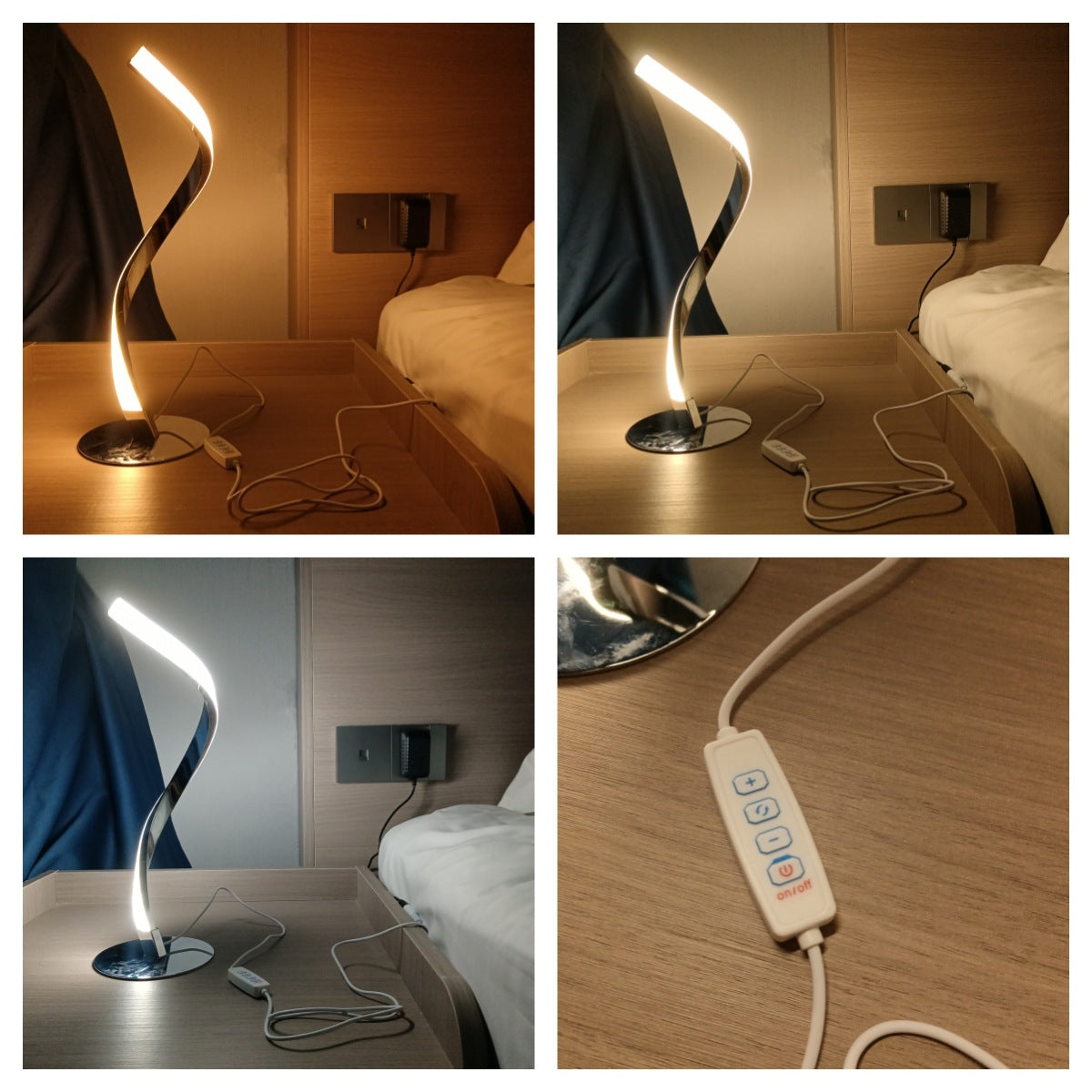 Sunny Style - Spiral Table Lamp - close-up
