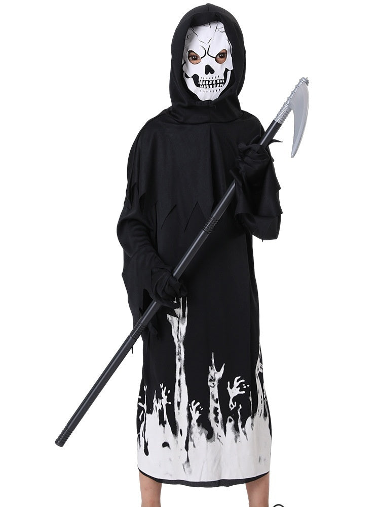 After Dark - Glow-in-the-Dark Grim Reaper Costume - lifestyle