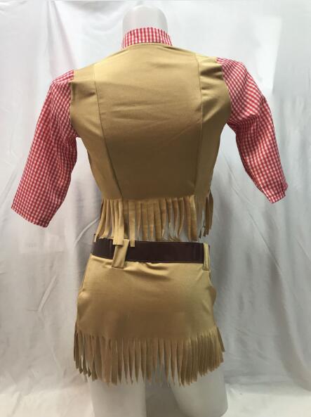 Scallywag Spirit - Women's Pirate Cowboy Halloween Costume - alternate view