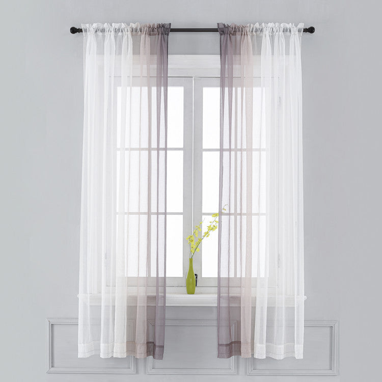 Fade Into Color - Gradient Curtain Panel - view 10
