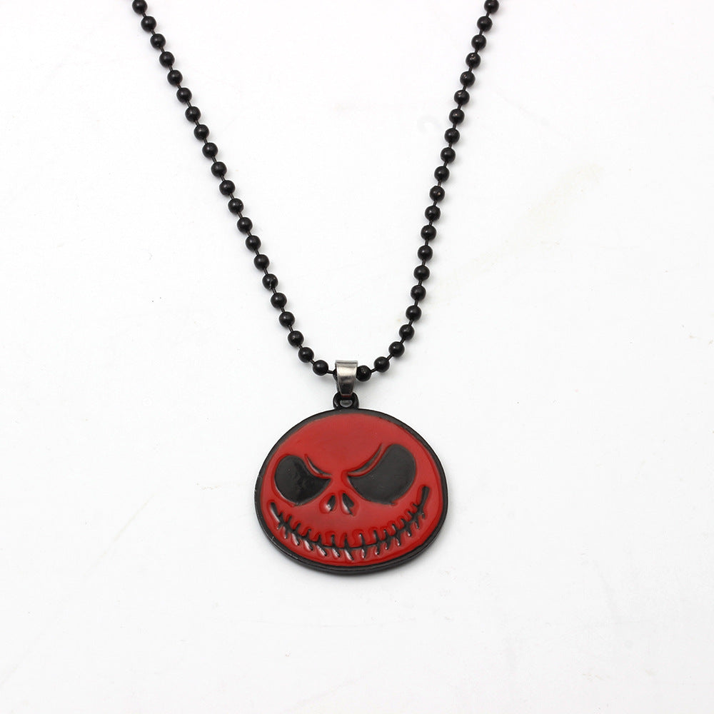 Dark Charm — Gothic Skull Pendant Necklace