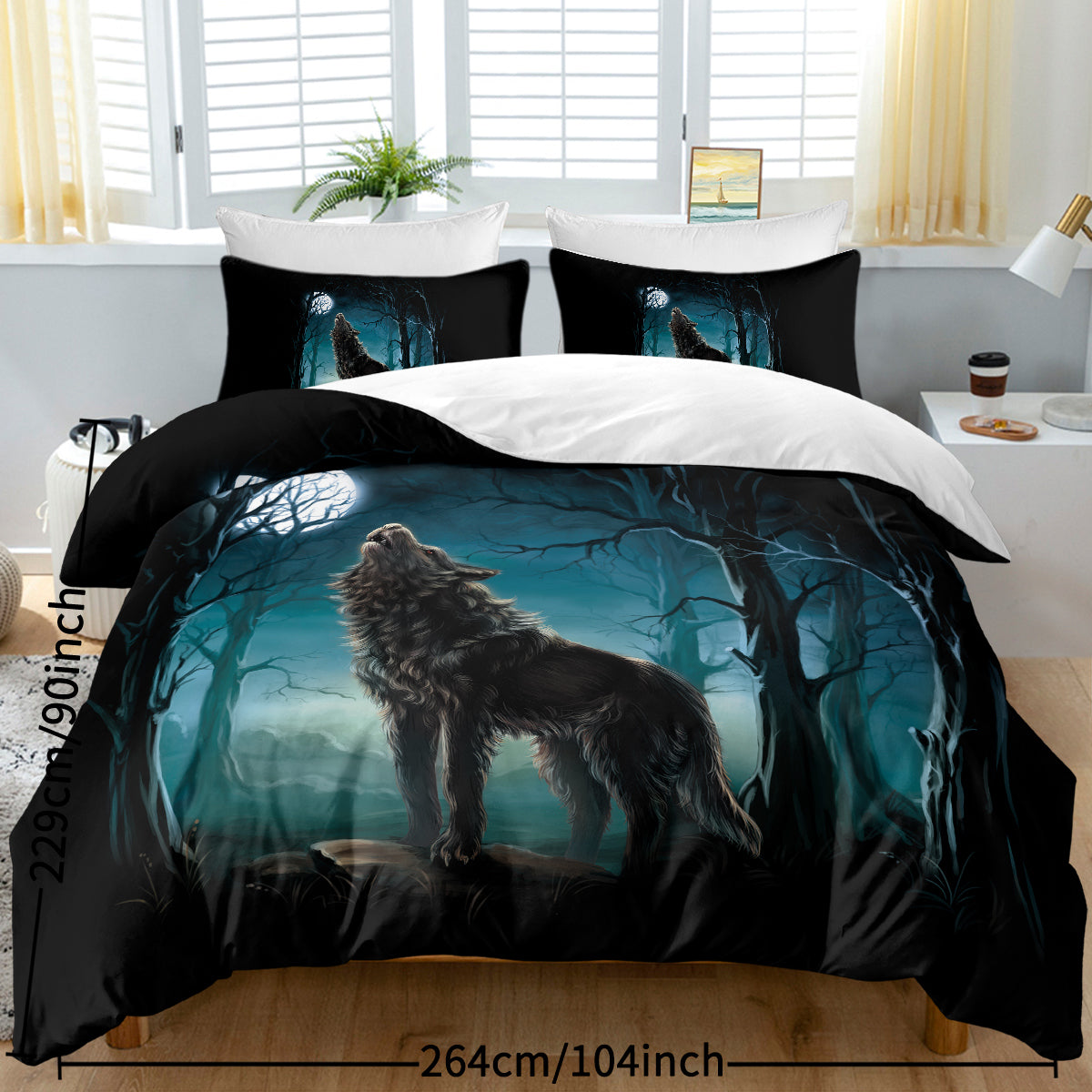 Call of the Wild - Wolf Forest Duvet Cover Set - view 6