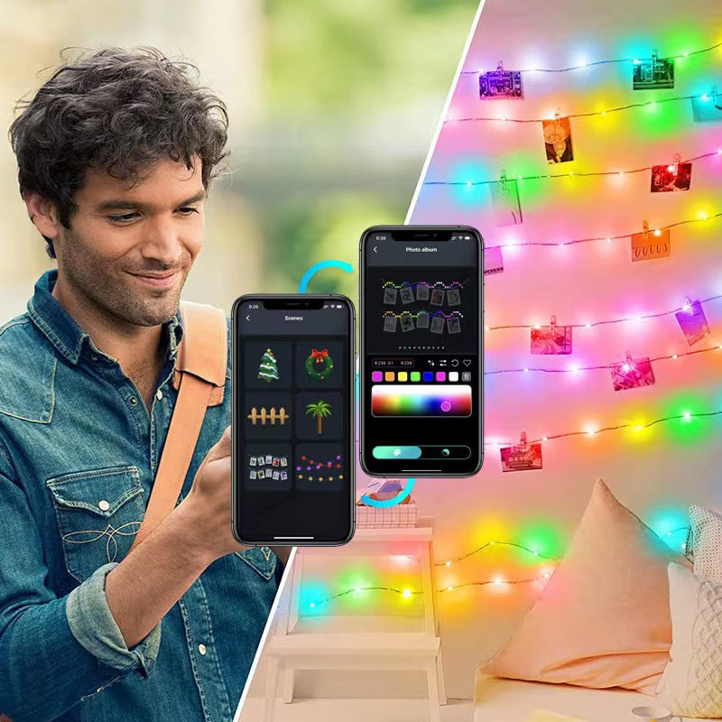 Sleigh the Glow - App-Controlled LED String Lights - view 10