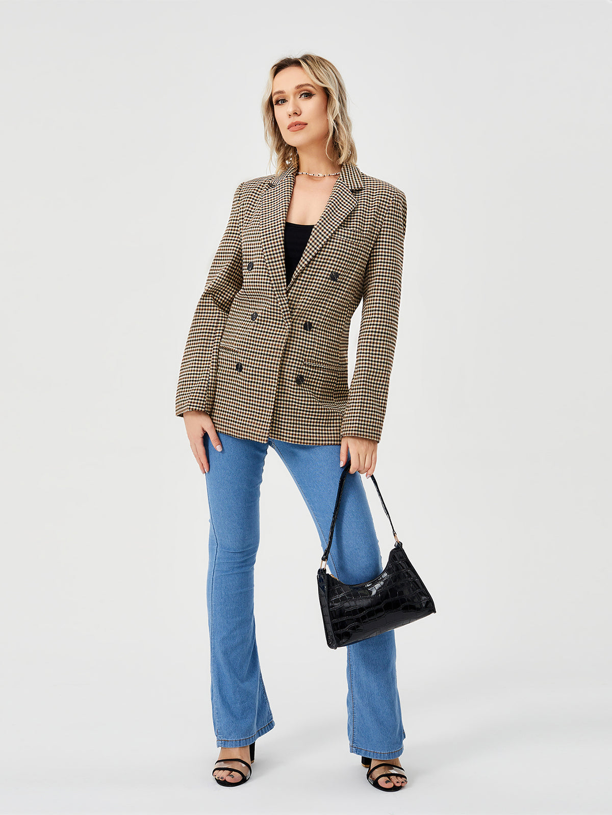 Power Play - Women's Long-Sleeve Work Blazer - close-up
