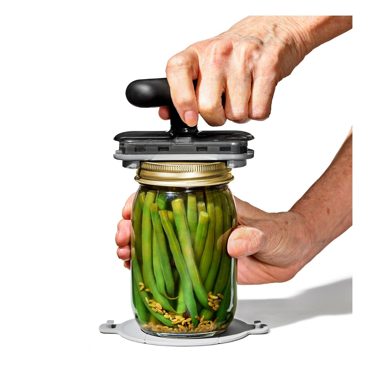 Firm Grip 3-in-1 Bottle & Can Opener - close-up