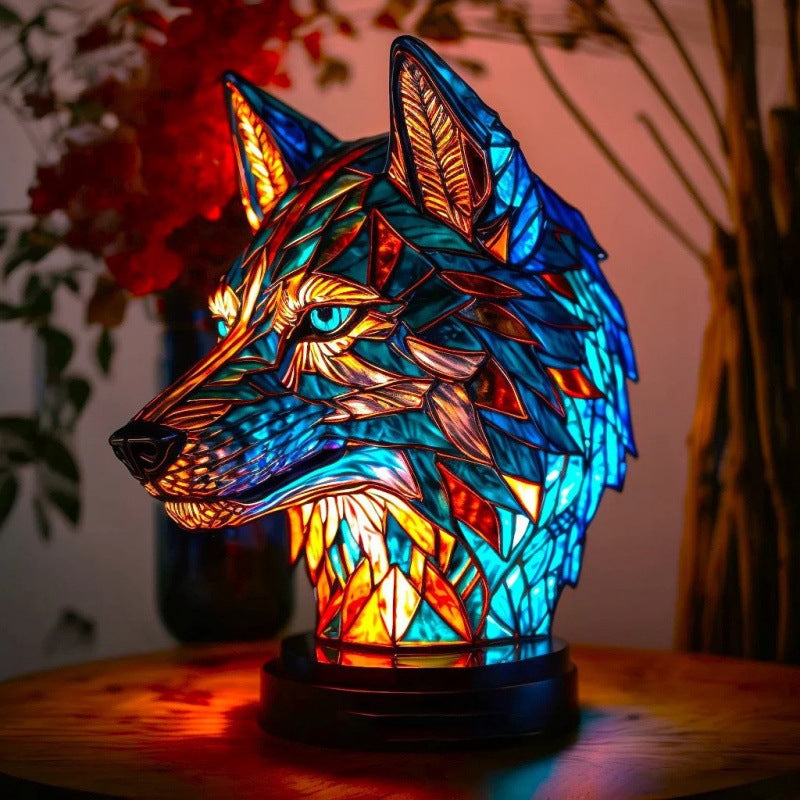 Where the Wild Things Glow - 3D Animal LED Desk Lamp - close-up