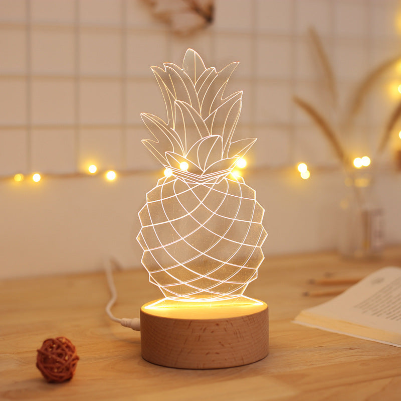 Taste of the Tropics - Pineapple LED Table Lamp - lifestyle