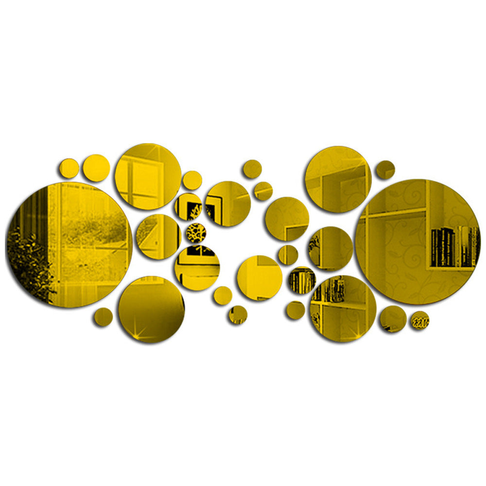 Circle Back - Acrylic Mirror Wall Decal Set - view 9