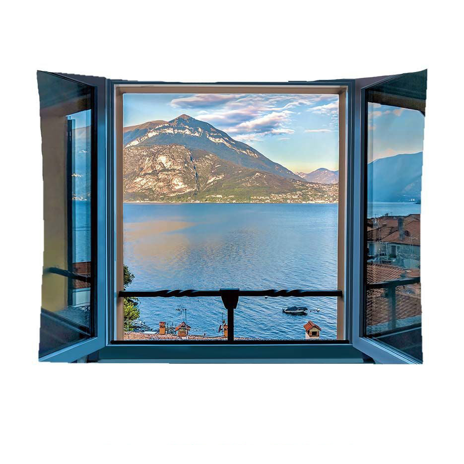 Room with a View - Scenic Window Wall Tapestry - view 11