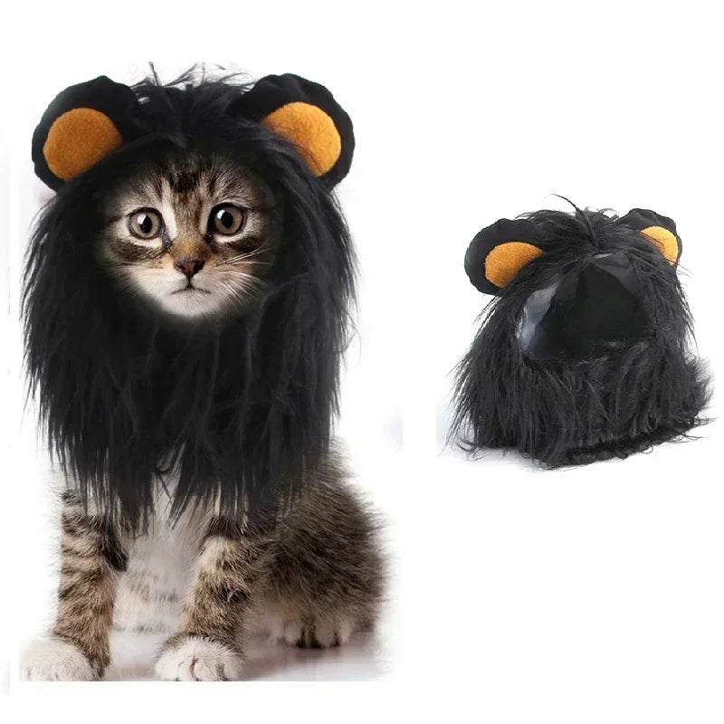 King of the Couch - Cat Lion Mane Costume - alternate view