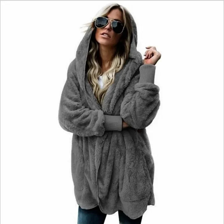 Snug Harbor — Hooded Fleece Cardigan