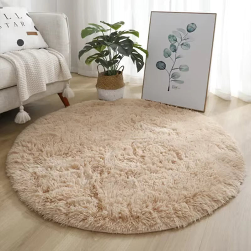 Cloud Puff — Round Fluffy Area Rug