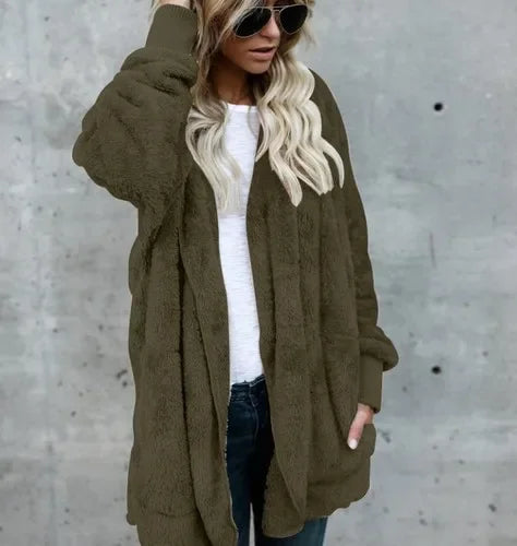 Snug Harbor — Hooded Fleece Cardigan