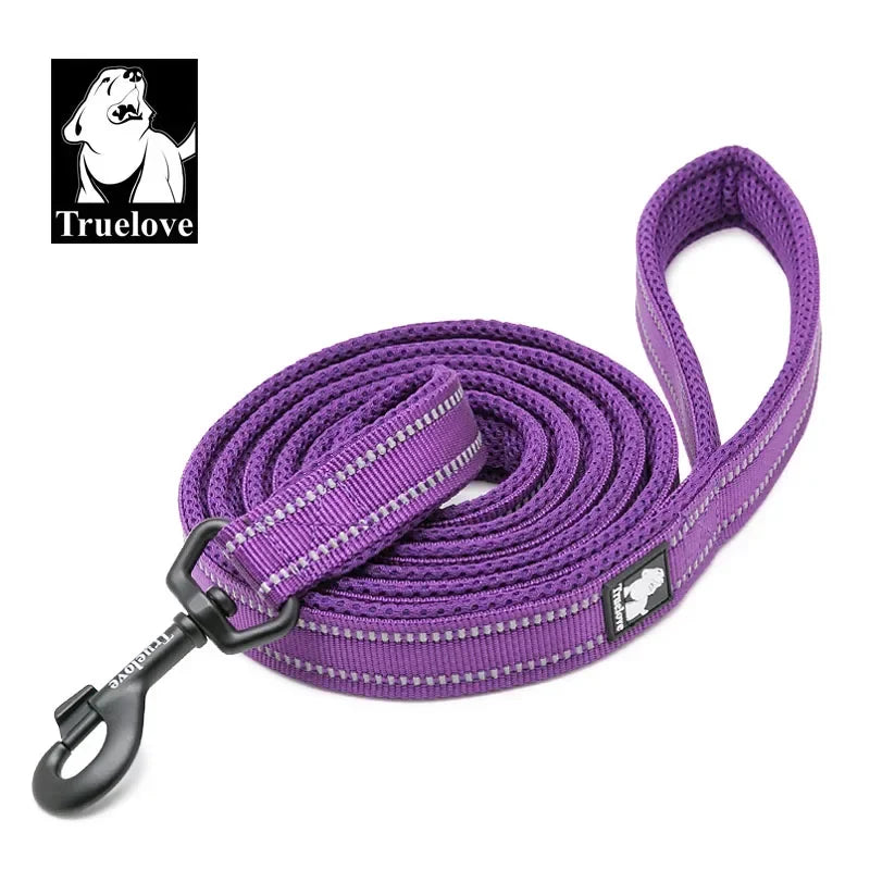 True Path - TRUELOVE Reflective Padded Leash - alternate view