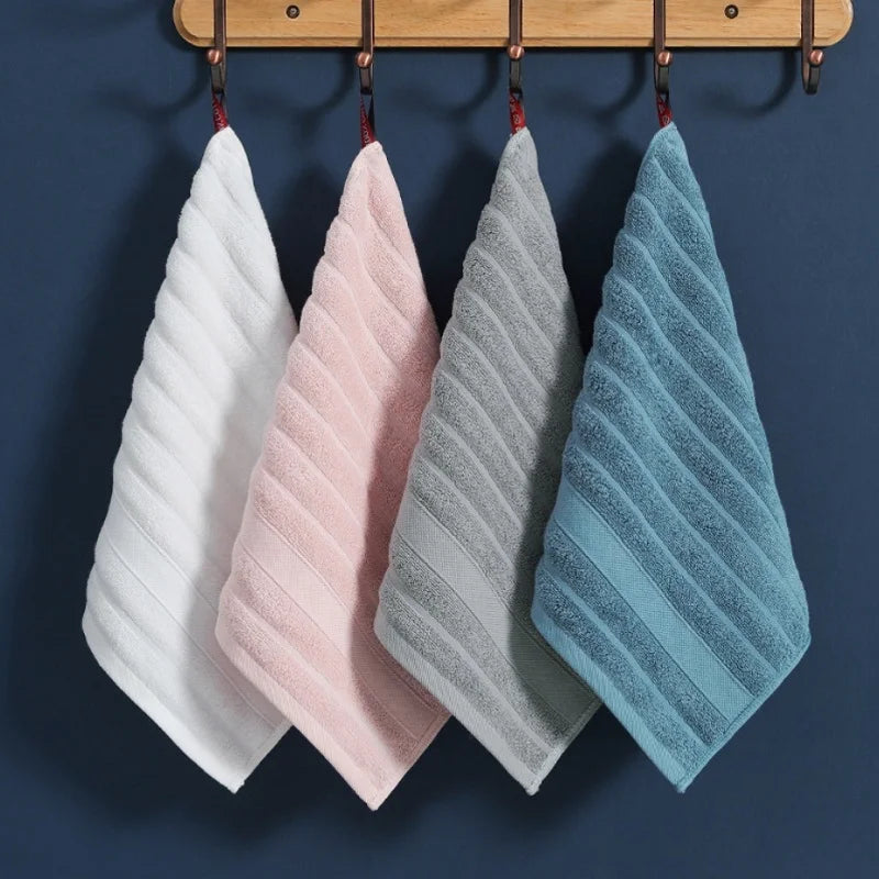 Sunshine Squares — Cotton Washcloth 4-Pack