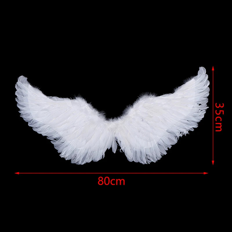 Halo There - Kids' Angel Wings Costume Set