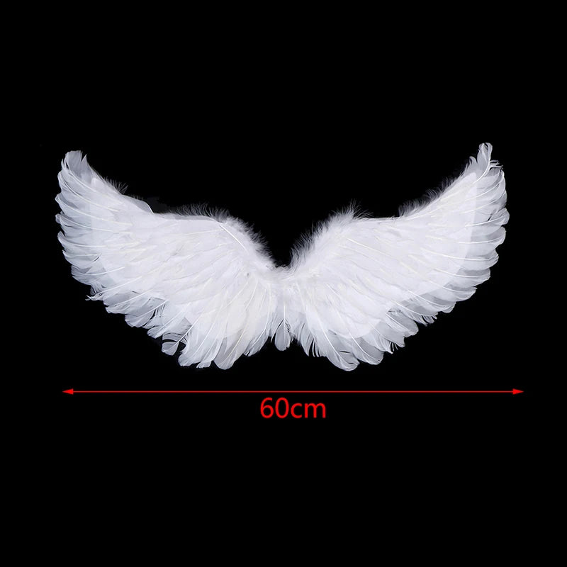 Halo There - Kids' Angel Wings Costume Set - alternate view