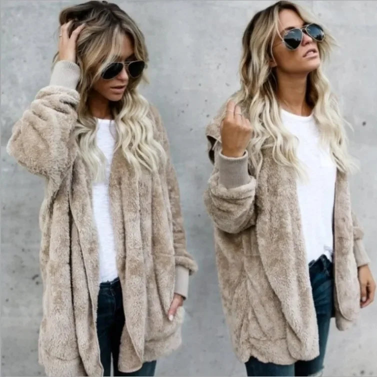 Snug Harbor — Hooded Fleece Cardigan