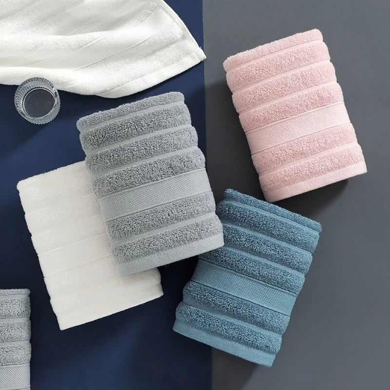 Sunshine Squares — Cotton Washcloth 4-Pack