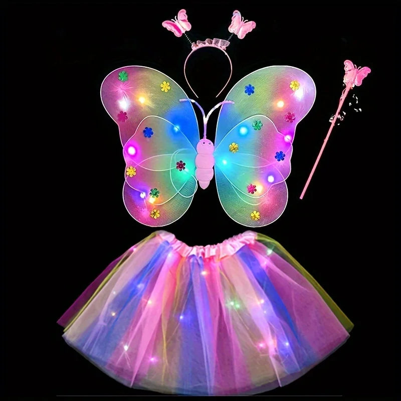 Flutterby - LED Butterfly Fairy Costume Set - alternate view