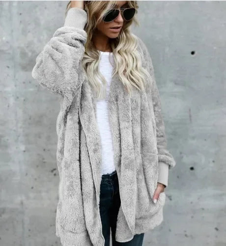 Snug Harbor — Hooded Fleece Cardigan