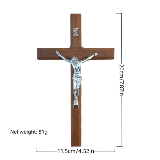 Heirloom Cross — Hand-Carved Wooden Cross