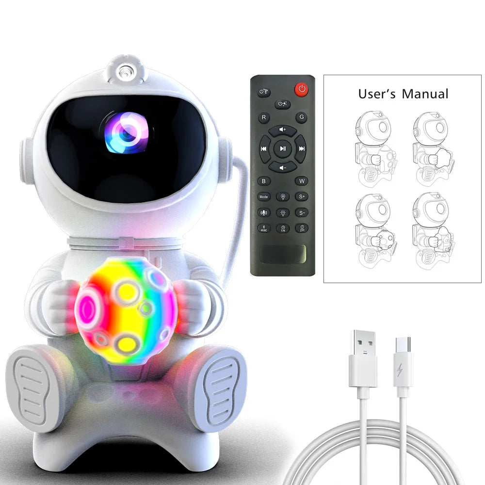 Astro Buddy - Galaxy Projector with Bluetooth Speaker - detail view