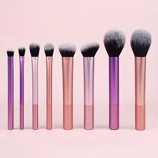 Brochas de Ensueño — Set de 8 Brochas Profesionale