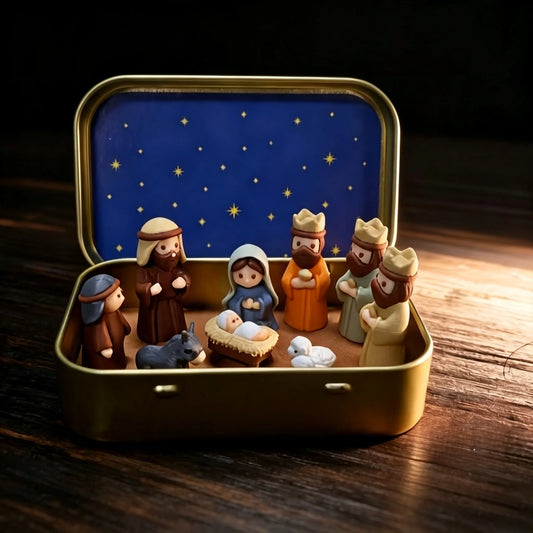 Manger Minis - Pocket-Size Nativity Set