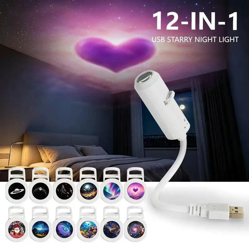 Star Shower — USB Galaxy Star Projector