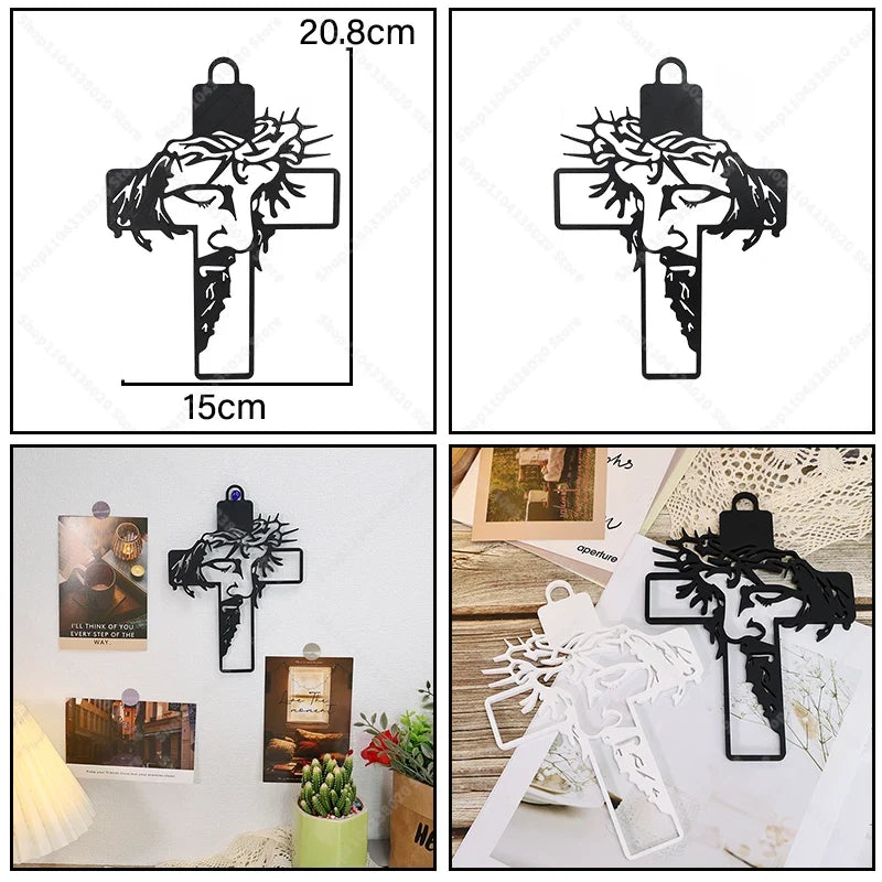 Engraved Grace — JESUS Wall Cross