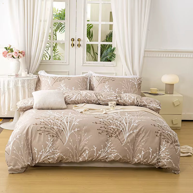 Botanical Dreams - 3pc Floral Duvet Cover Set